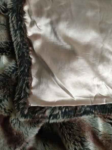 Photo of free Faux fur throw (Manor Park E12 6D) #3