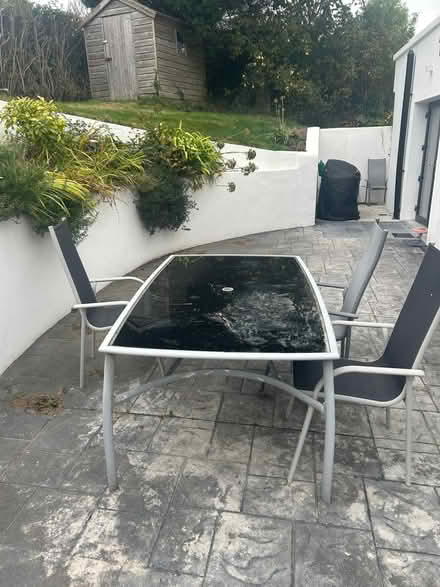 Photo of free Garden table & chairs (Kilea rd dunmore East) #1