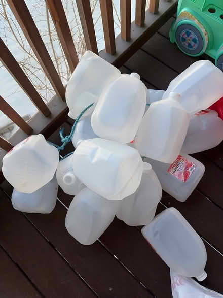 Photo of free 16 empty distilled water jugs (Beaver Road Reading, MA) #1