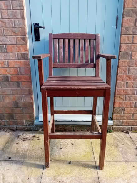 Photo of free 4 garden bar stools (Ford SY5) #1