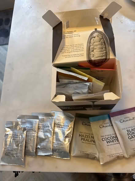 Photo of free Mix of flavoured hot chocolate (Surbiton KT6) #1