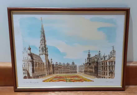 Photo of free Painting of the Flower Carpet on the Grand Place, Brussels (Leigh-on-Sea SS9) #1