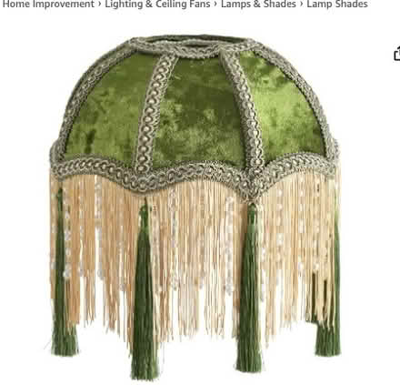 Photo of Victorian type fringe lampshades (Rego Park Queens) #1