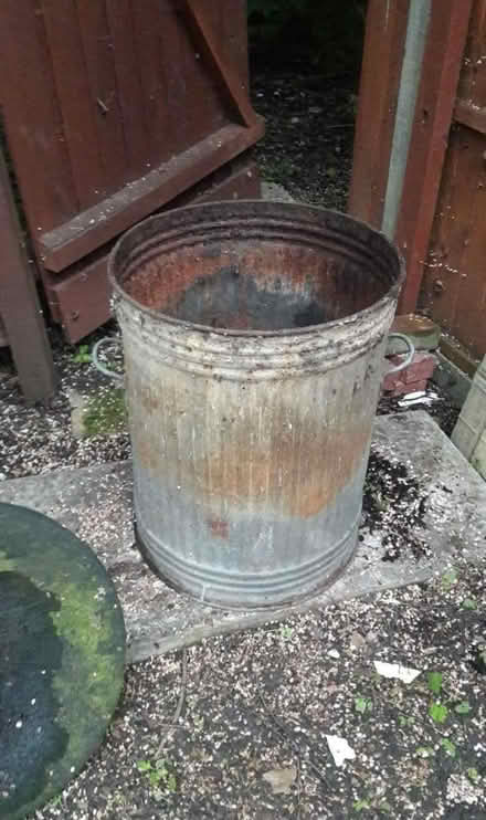 Photo of free Galvanised Metal Bin Project (Sandy SG19) #2