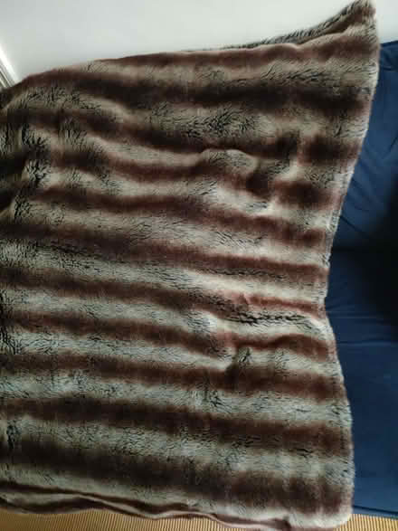 Photo of free Faux fur throw (Manor Park E12 6D) #1
