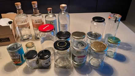 Photo of free Empty jars and gin bottles (New Town EH3) #1