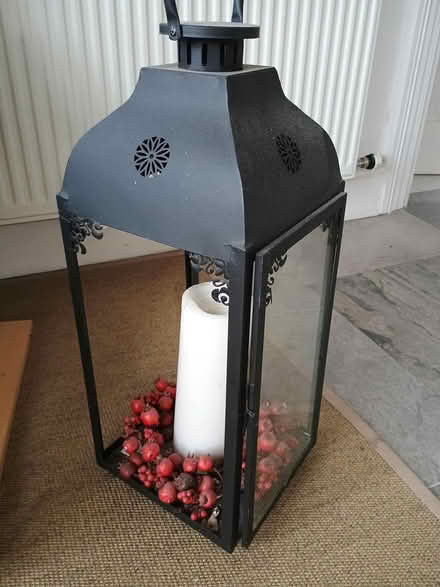 Photo of free Lantern for large candle (Monkstown, County Dublin) #2