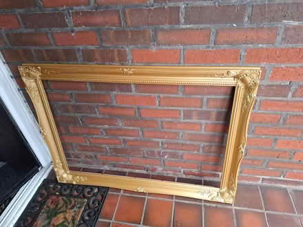 Photo of free Large ornate picture frame (Orford WA2) #1