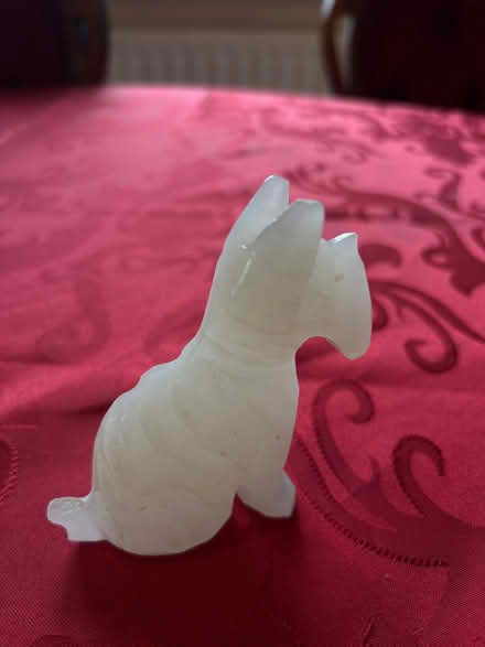 Photo of free Alabaster Dog Statue (Blackrock) #2