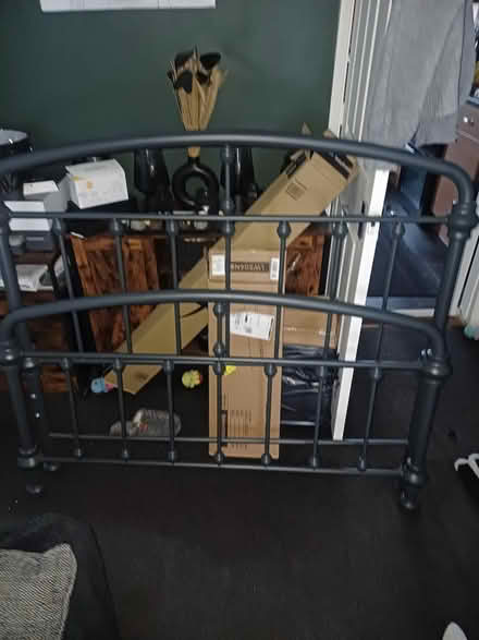 Photo of free Small double metal bed frame (IP6) #1
