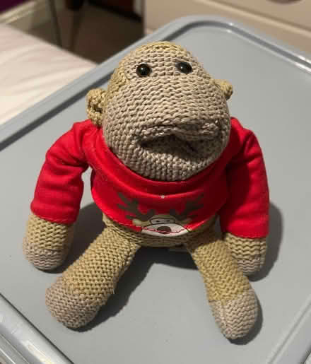 Photo of free PG Tips ‘Monkey’ knitted plush toy (Chorley PR6) #1