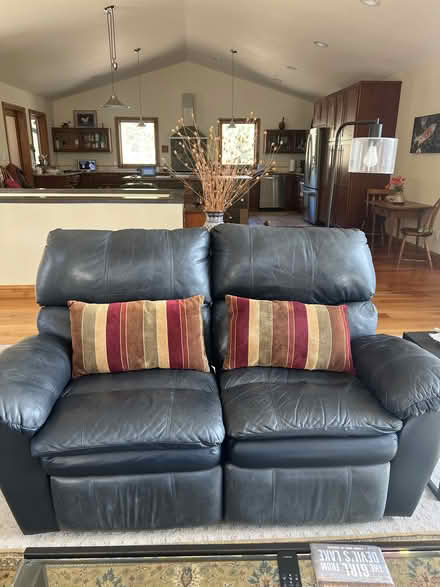 Photo of free leather love seats (Evergreen CO) #2
