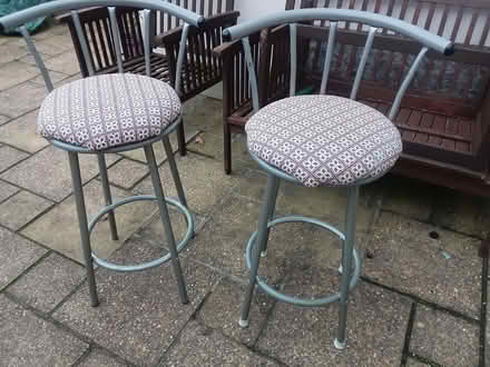 Photo of free 2 bar stools (Bexleyheath DA7) #1