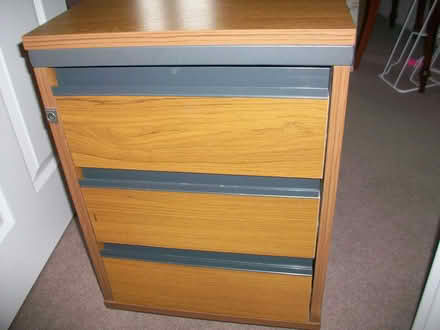 Photo of free office cabinet 3 drawers (Wombourne WV5) #2