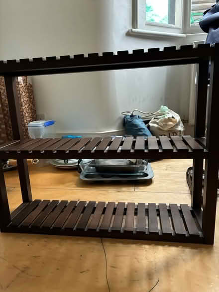 Photo of free Wooden shoe rack (Homerton E5) #2