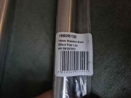 Photo of free 3 steel curtain poles (Chorlton M21) #3