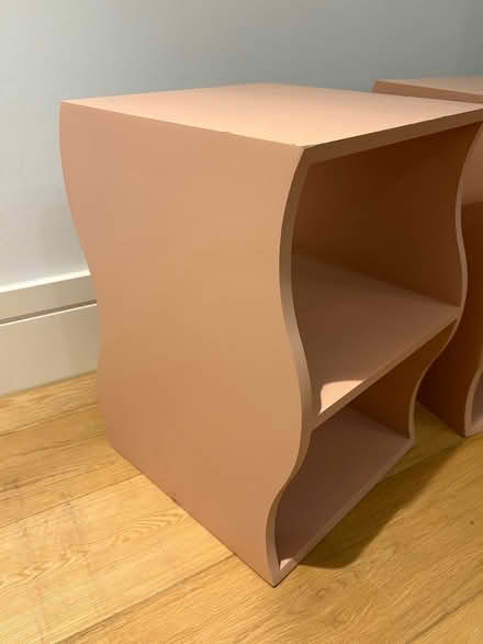 Photo of free 2 bedside tables pink (Westminster W1) #3
