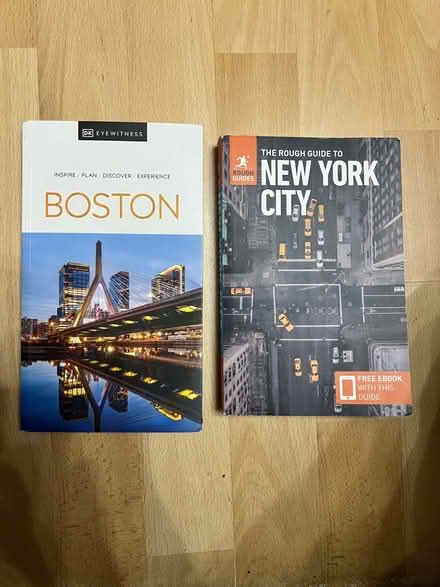 Photo of free Guide books to New York and Boston, USA (Walton-on-Thames KT12) #1