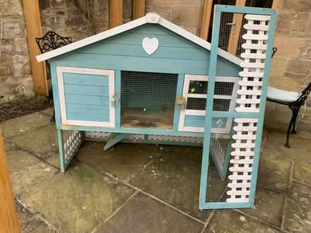 Photo of free Guinea pig hutch and outdoor run (Mayfield EH9) #2