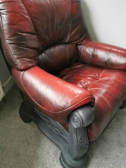 Photo of free Red chair (Pentre Berw LL60) #2