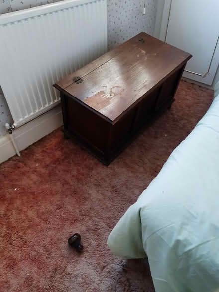 Photo of free Old Oak chest/ottoman (Riddlesdown) #1
