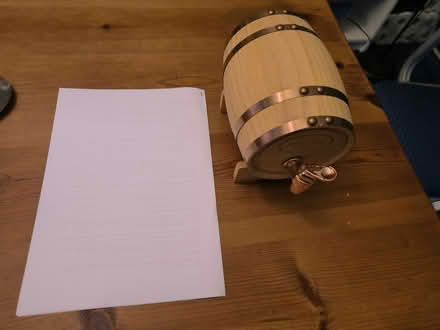 Photo of free Whiskey barrel (Borehamwood) #1