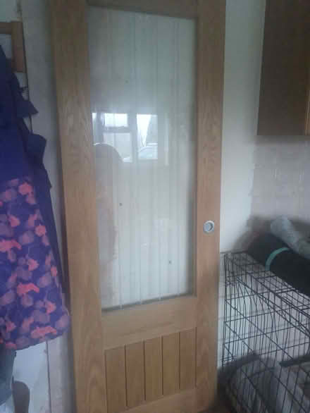 Photo of free Howdens Dordogne oak/glass 2'3" doir (Malvern Wells WR14) #1