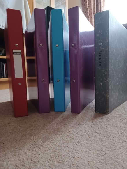 Photo of free 5 ring binders (Southborough BR1) #1