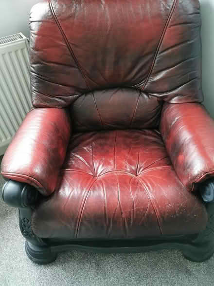 Photo of free Red chair (Pentre Berw LL60) #1
