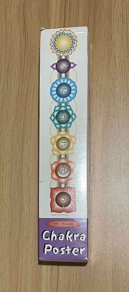 Photo of free Large Chakra poster 60” x 12” (Chorley PR6) #1