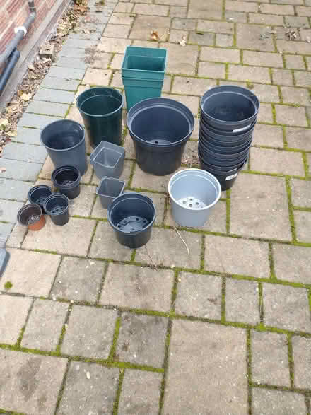 Photo of free plastic plant pots (Queen Edith's CB1) #1
