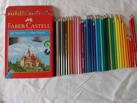 Photo of free Faber Castell 36 colouring pencils in box used (Westbury Fields BS9) #1