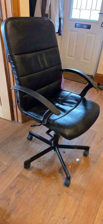 Photo of free Faux Leather Officer Chair (Lower Brynamman SA18) #2