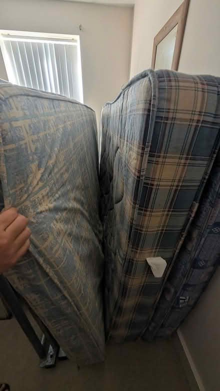 Photo of free Double spring matress (Ludford court CW1) #2