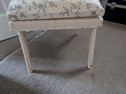 Photo of free Wicker chair and bedding box (Burneside LA9) #4