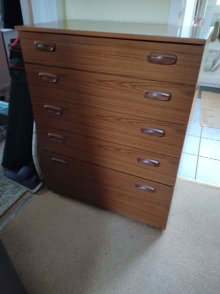 Photo of free Schreiber 5 drawer dresser (Church End MK43) #1