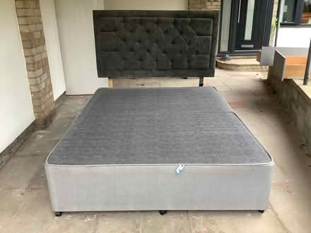 Photo of free King size mattress base with headboard (Wilmslow SK9) #2