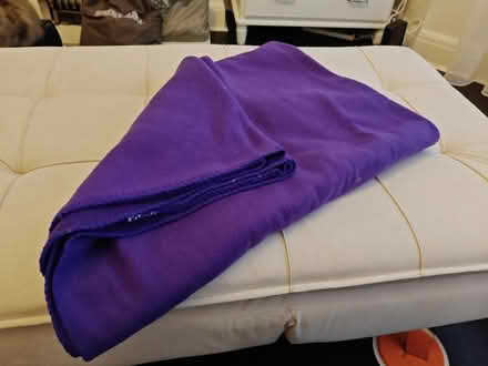 Photo of free Large fleece blanket (Winchmore Hill N21) #2
