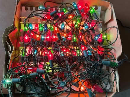 Photo of free Outdoor multicoloured lights (Gyle EH12) #1