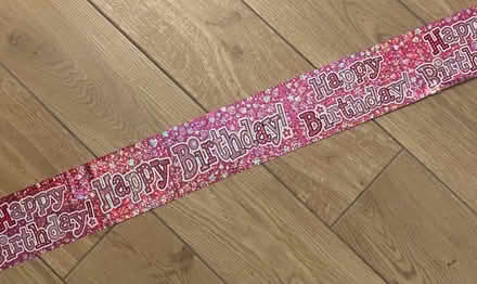 Photo of free Happy Birthday banner (Hitchin SG4 7SN) #2