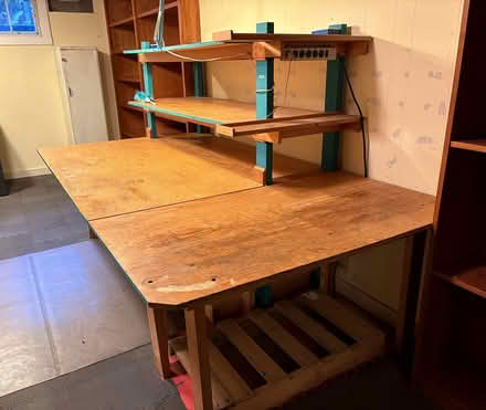 Photo of free 3 piece work table (Northwest Seattle, Broadview) #2