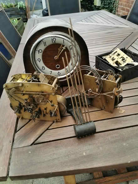 Photo of free Old clock and parts not working (Wybunbury Nantwich) #2