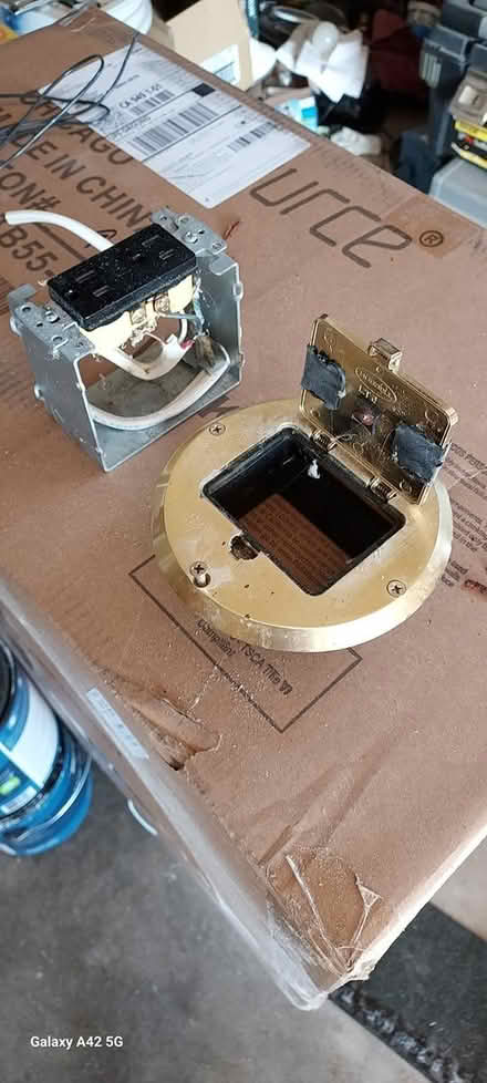 Photo of free Leviton Floor Box Kit (Penngrove) #1