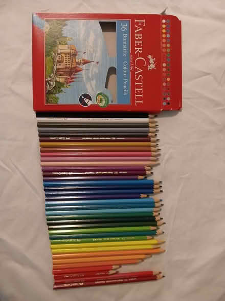 Photo of free Faber Castell 36 colouring pencils in box used (Westbury Fields BS9) #3