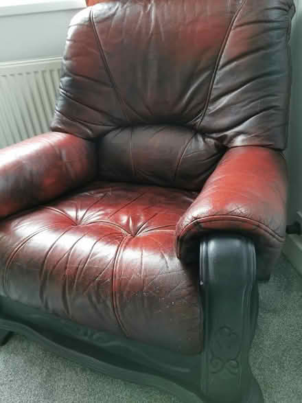 Photo of free Red chair (Pentre Berw LL60) #3