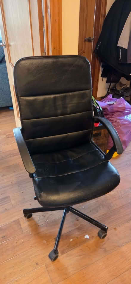 Photo of free Faux Leather Officer Chair (Lower Brynamman SA18) #1