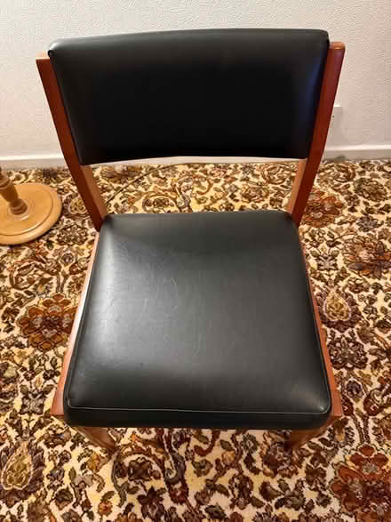 Photo of free Wooden padded chair (CV34 Emscote) #4