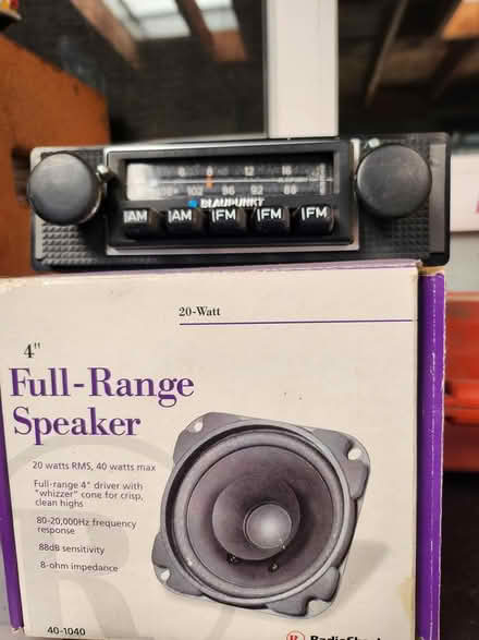 Photo of free Car Radio and Seaker (near Raley's) #1