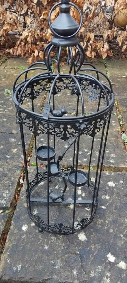 Photo of free Metal bird cage tea light holder (Stevenage SG2) #4