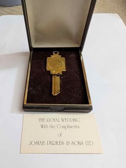 Photo of free Royal Wedding Key Blank (Gillingham ME7) #1